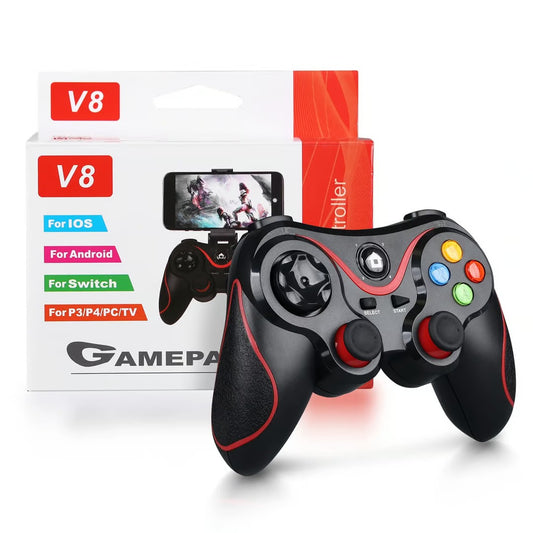 V8 Game Controller Support Mobile Phone/Android/iOS PS3/PC